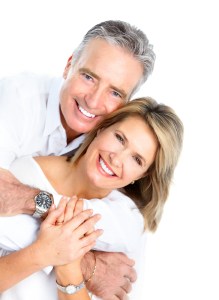 Smiling couple